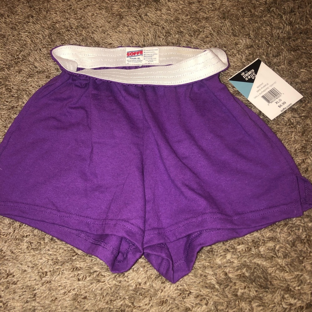 Purple SOFFE shorts